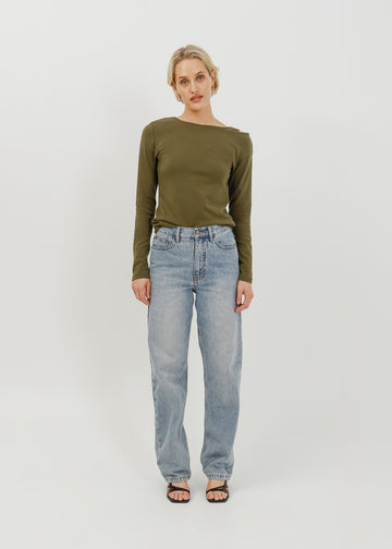 Goldie Jean Long / Light Indigo