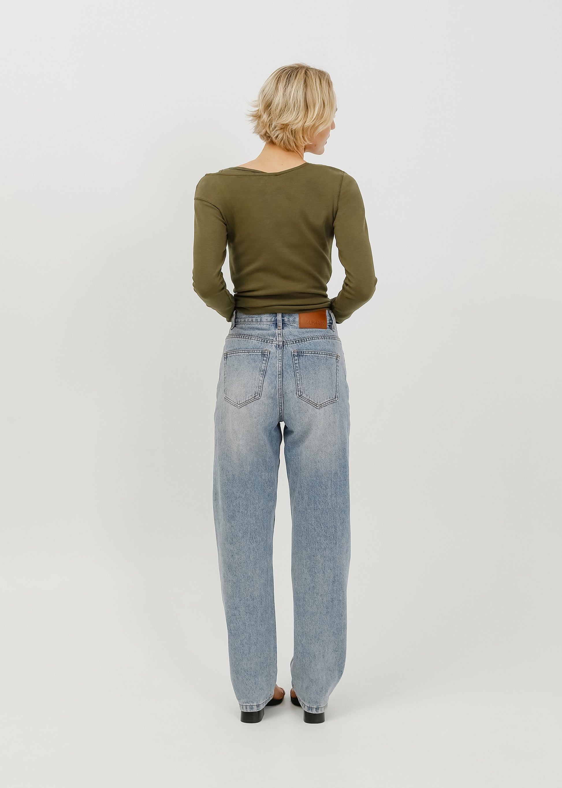 Goldie Jean Long / Light Indigo - 
Light Indigo (image 4)