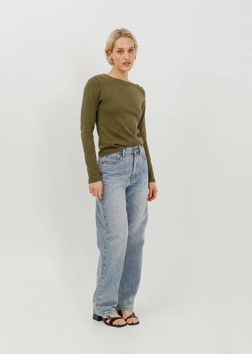 Goldie Jean Long / Light Indigo