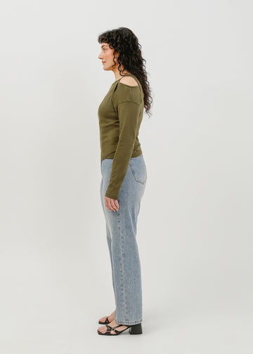 Goldie Jean Long / Light Indigo