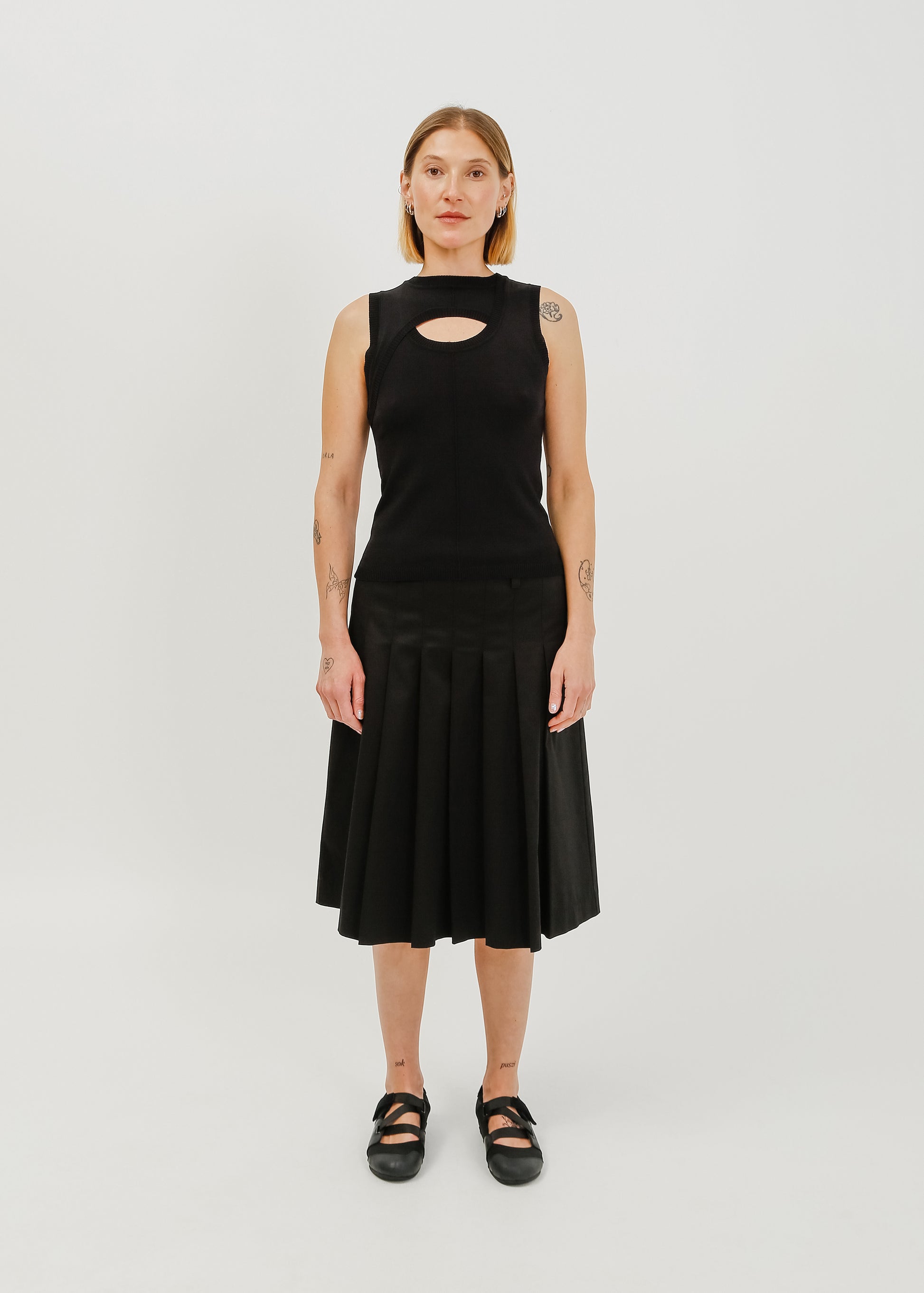 Tashi Knit Tank / Black - 
Black (image 5)