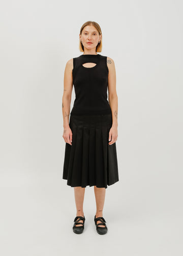 Tashi Knit Tank / Black