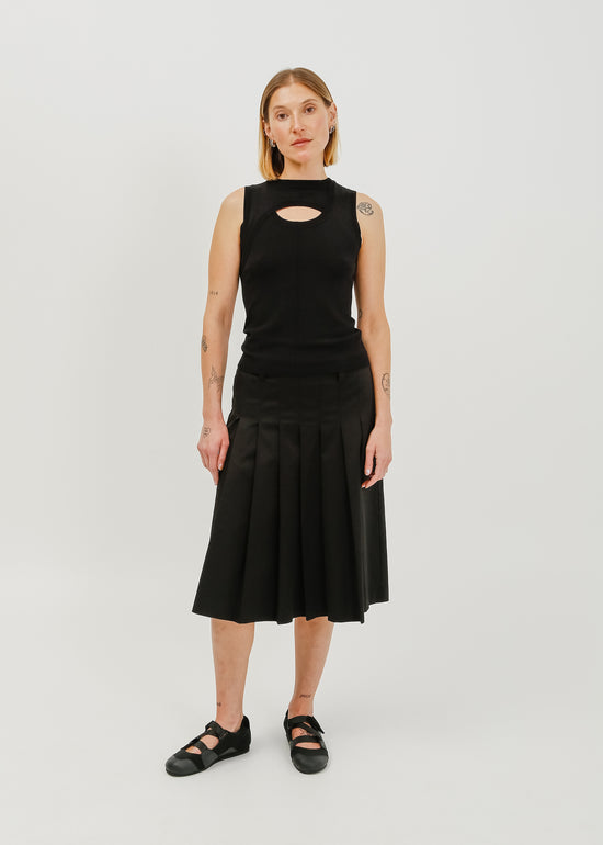 Tashi Knit Tank / Black