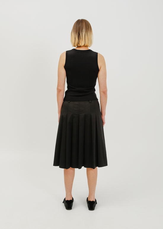 Tashi Knit Tank / Black