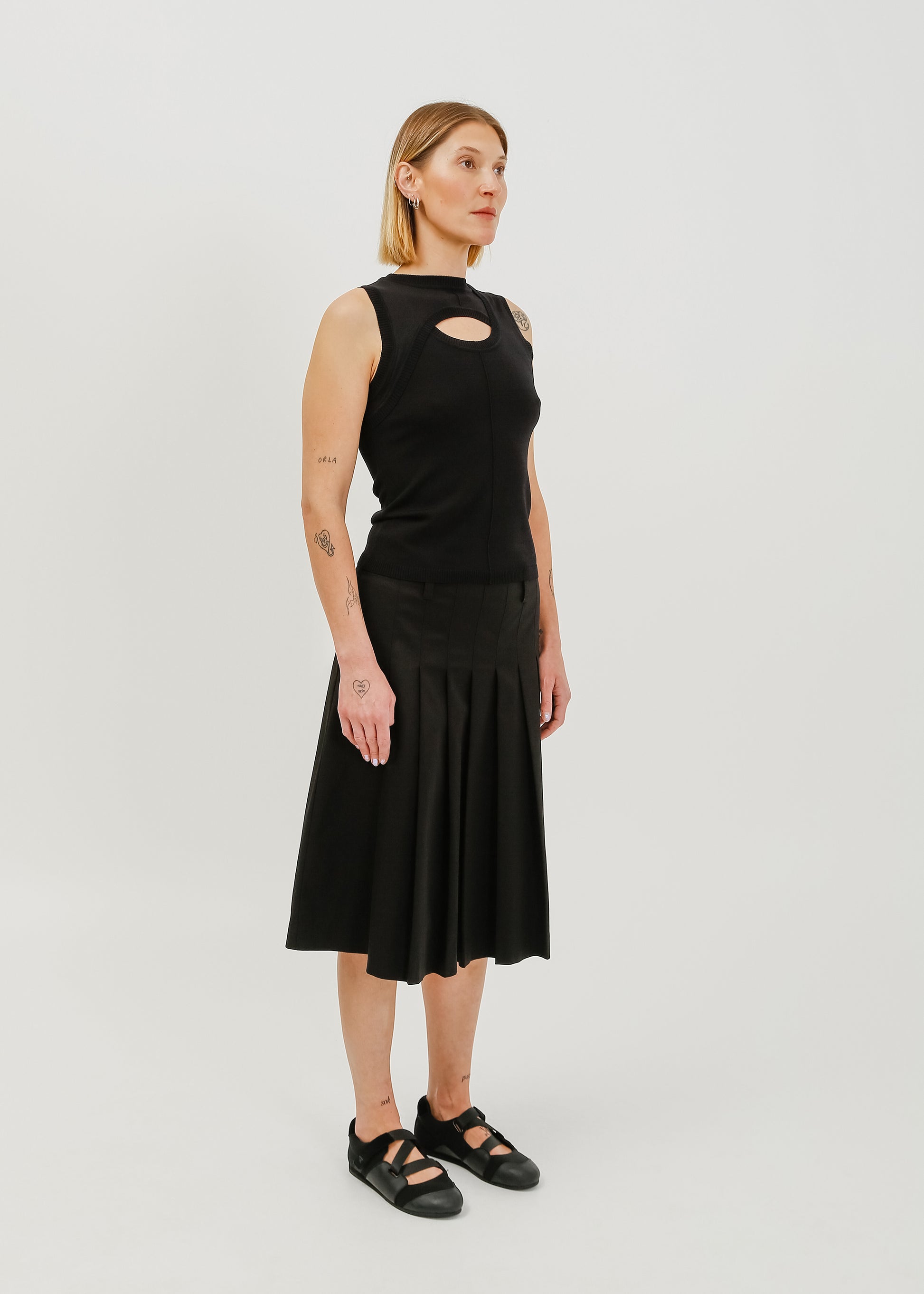 Tashi Knit Tank / Black - 
Black (image 2)