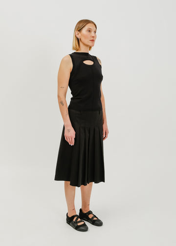 Tashi Knit Tank / Black