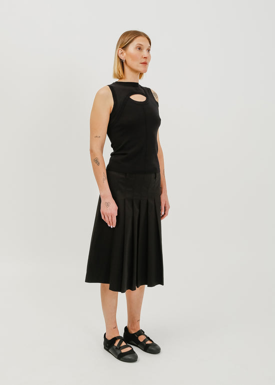 Tashi Knit Tank / Black
