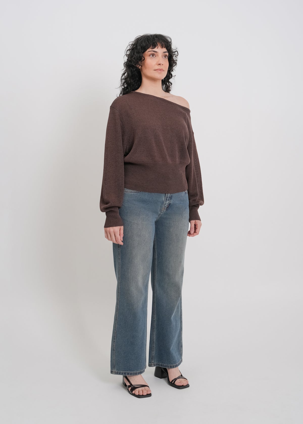 Adonis Knit Sweat / Chocolate - 
Chocolate (image 7)