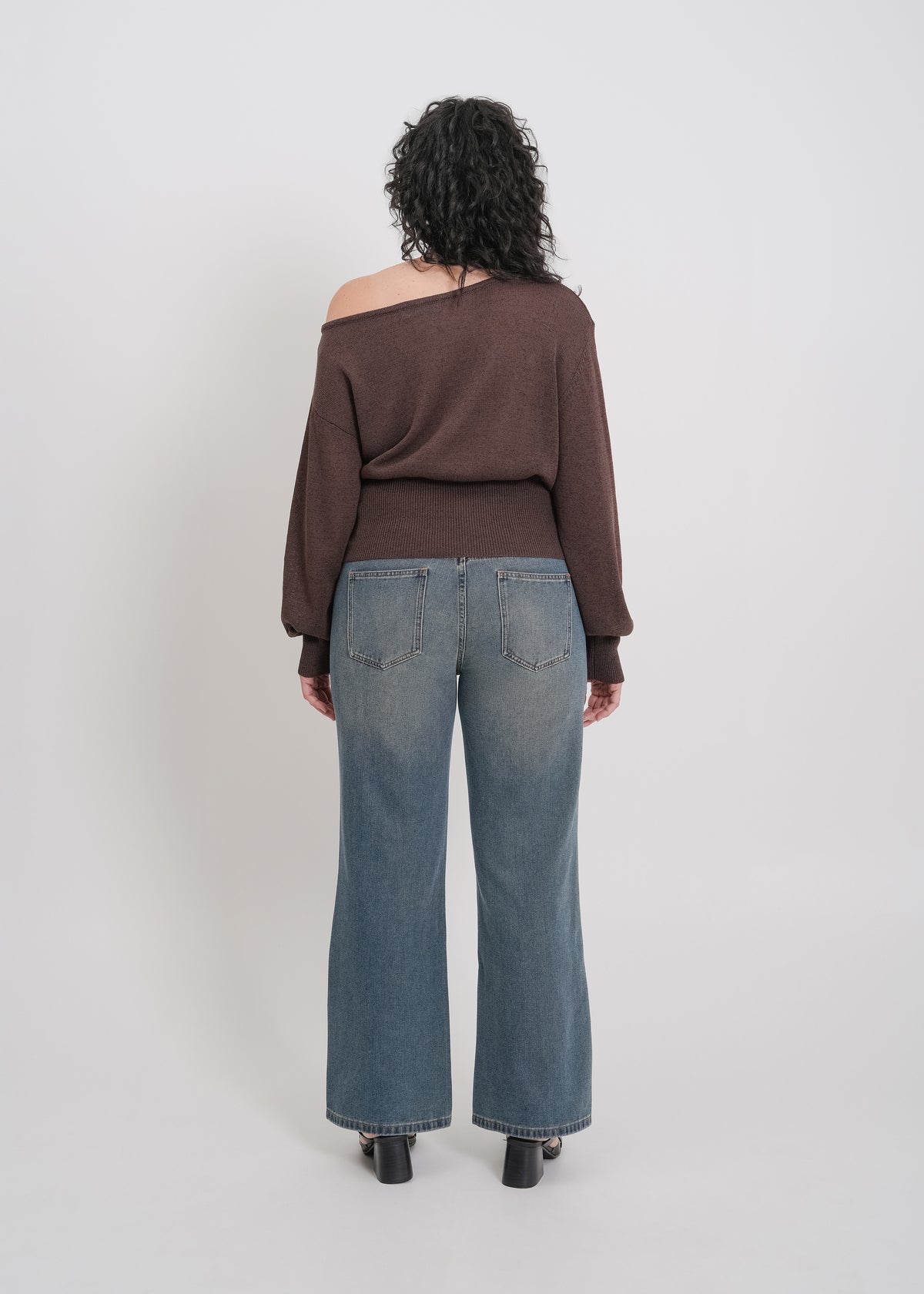 Adonis Knit Sweat / Chocolate - 
Chocolate (image 9)