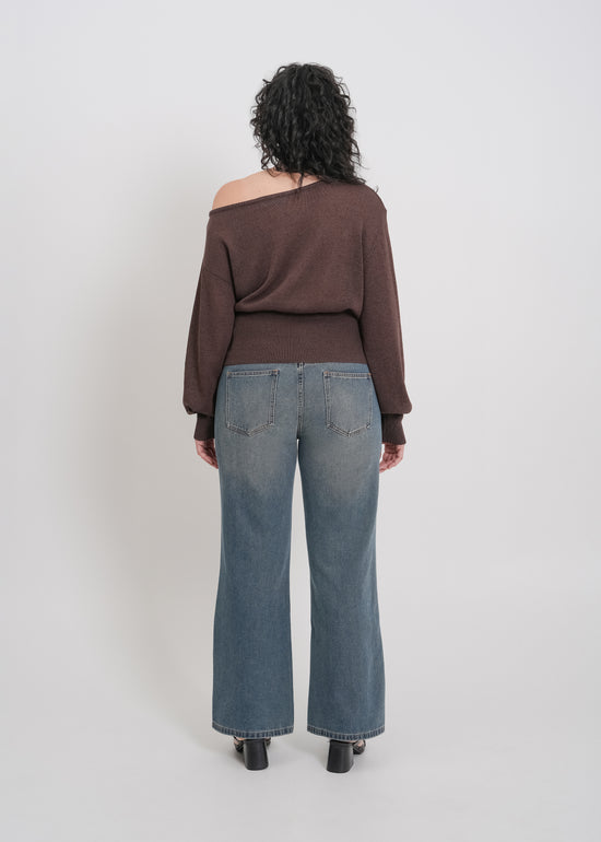 Adonis Knit Sweat / Chocolate