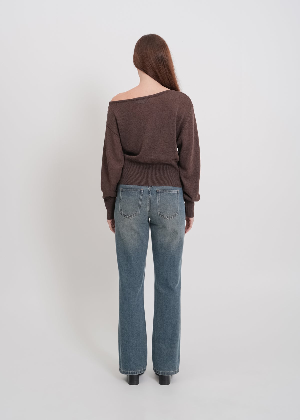 Adonis Knit Sweat / Chocolate - 
Chocolate (image 4)