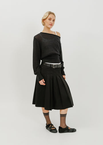 Adonis Knit Sweat / Black
