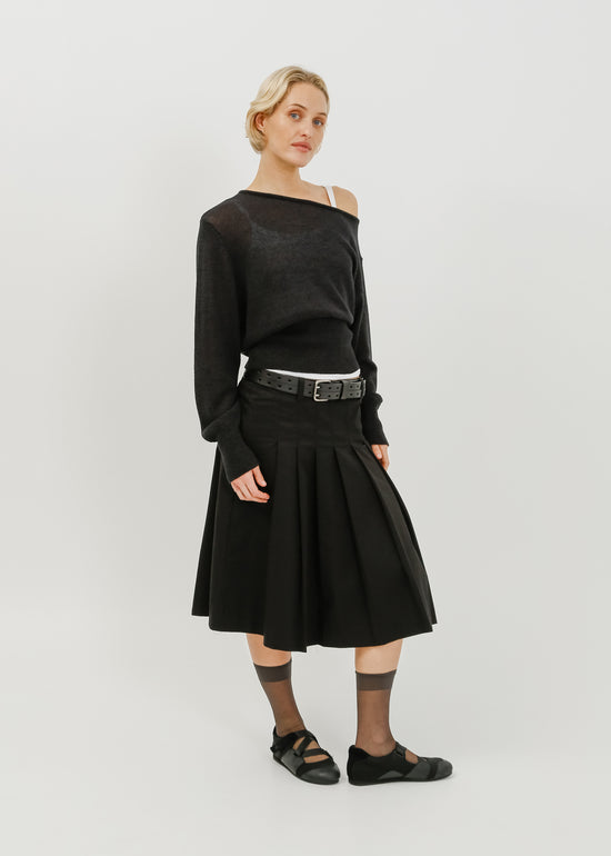 Adonis Knit Sweat / Black