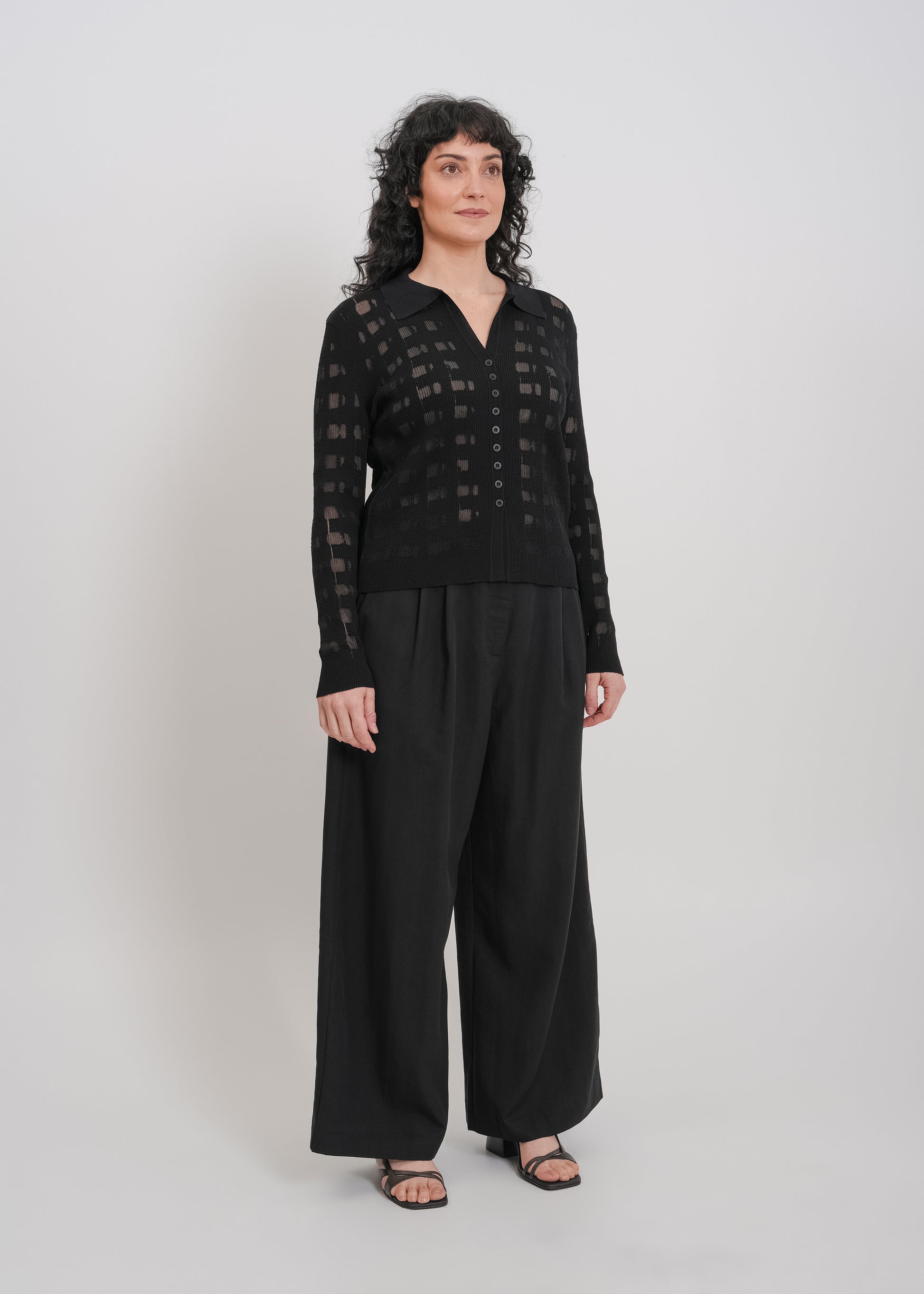 Dune Knit Cardi / Black - 
Black (image 8)