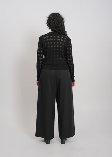 Dune Knit Cardi / Black
