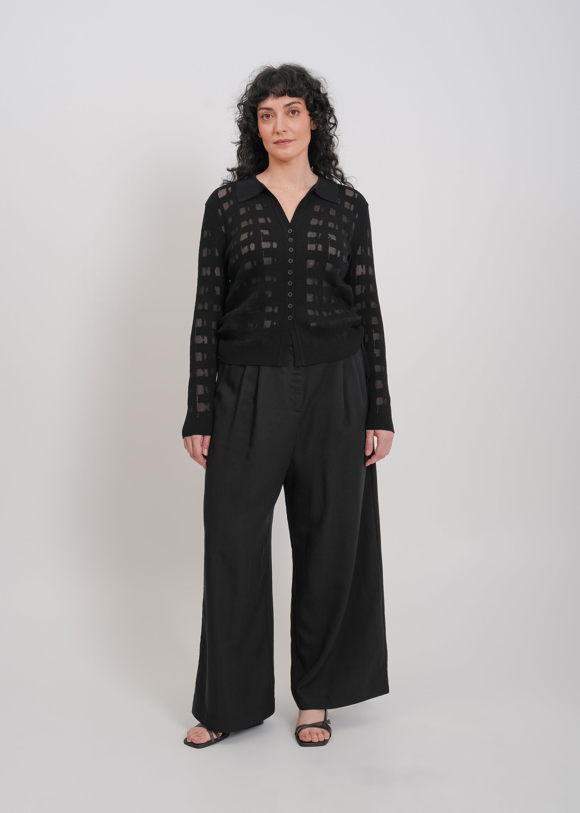 Dune Knit Cardi / Black - 
Black (image 11)