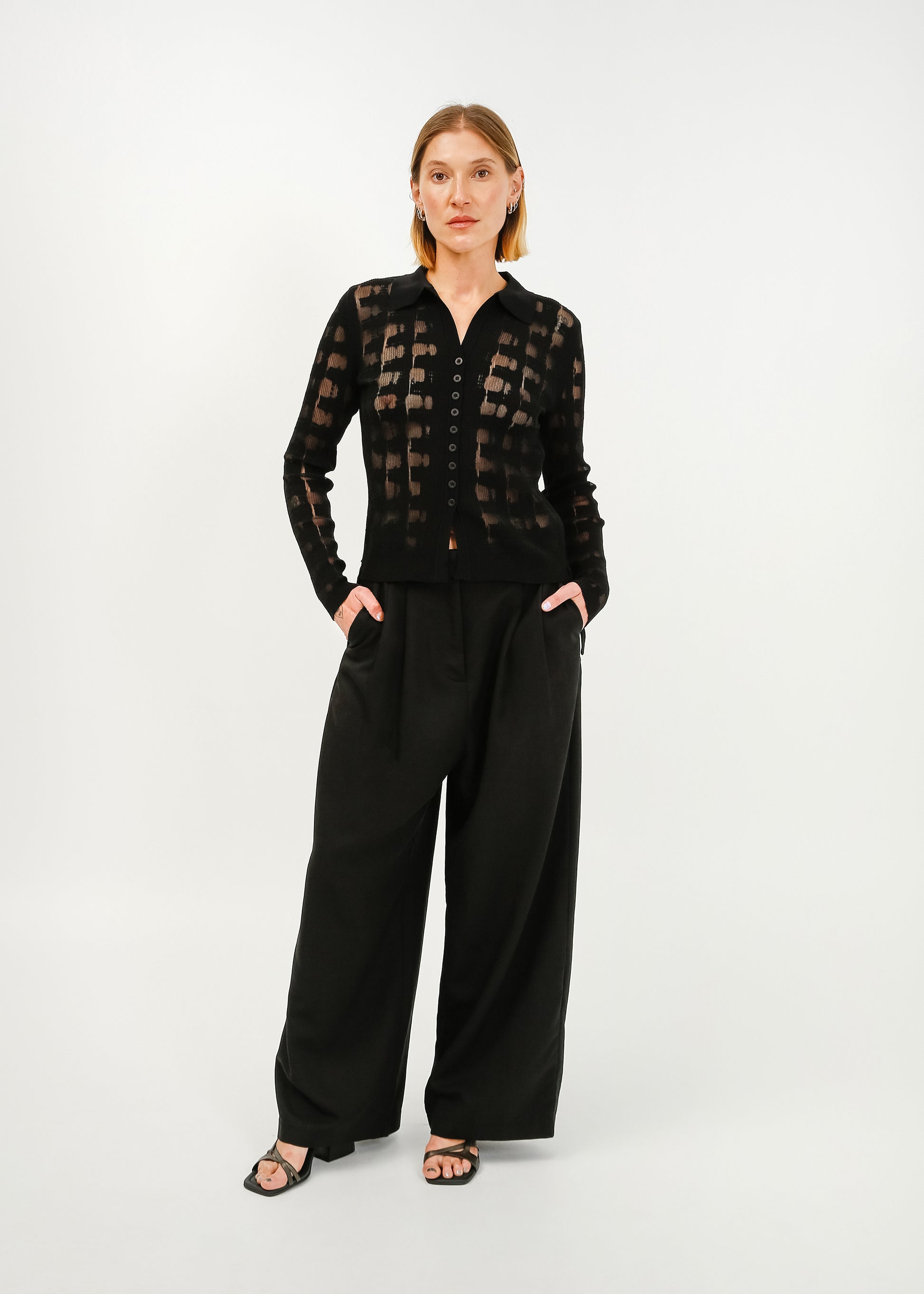 Dune Knit Cardi / Black - 
Black (image 2)