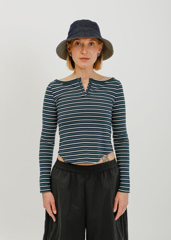 Lumi Hat / Tan-Dark Indigo