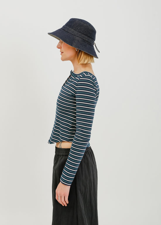 Lumi Hat / Tan-Dark Indigo