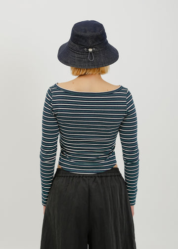 Lumi Hat / Tan-Dark Indigo