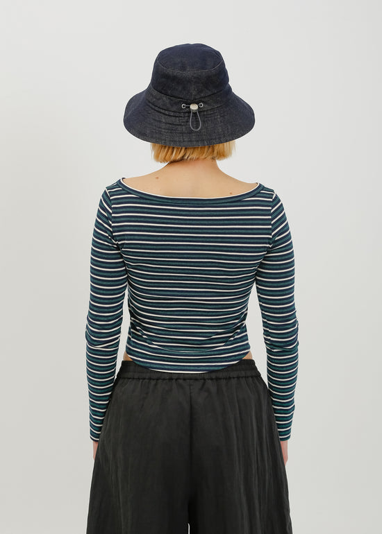 Lumi Hat / Tan-Dark Indigo
