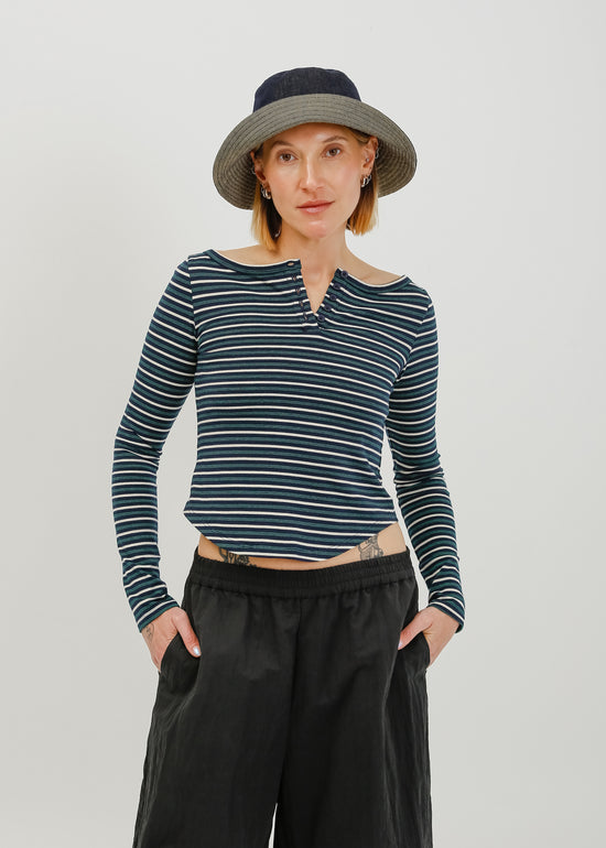 Lumi Hat / Tan-Dark Indigo
