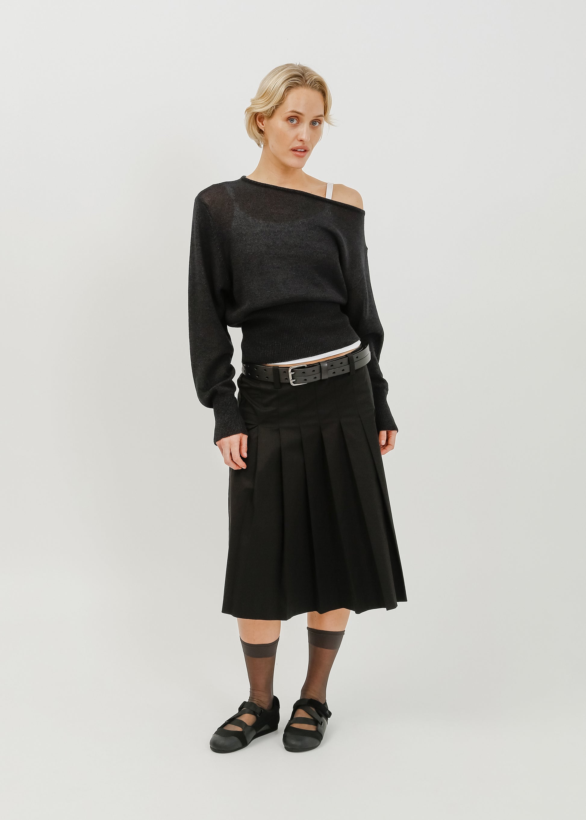 Bray Double Belt / Black - 
Black (image 2)