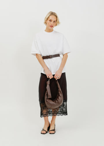 Bray Double Belt / Dark Brown