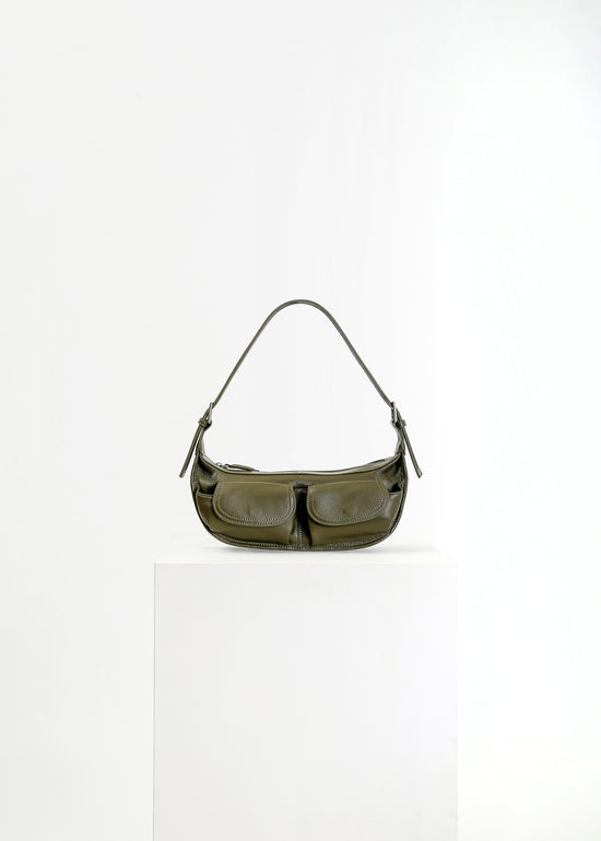 Nyx Leather Bag / Khaki