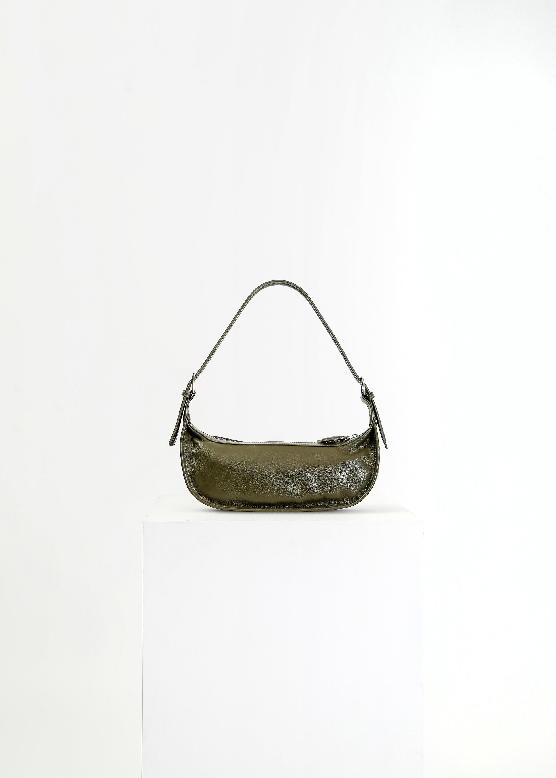 Nyx Leather Bag / Khaki - 
Khaki (image 4)