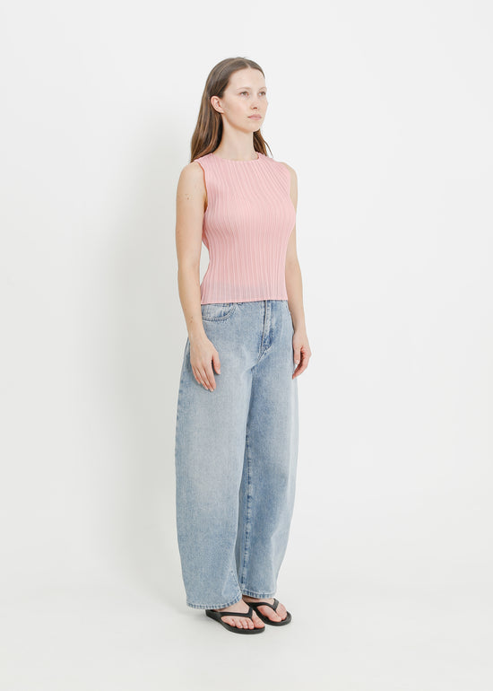 WINN PLEAT TANK  / PINK