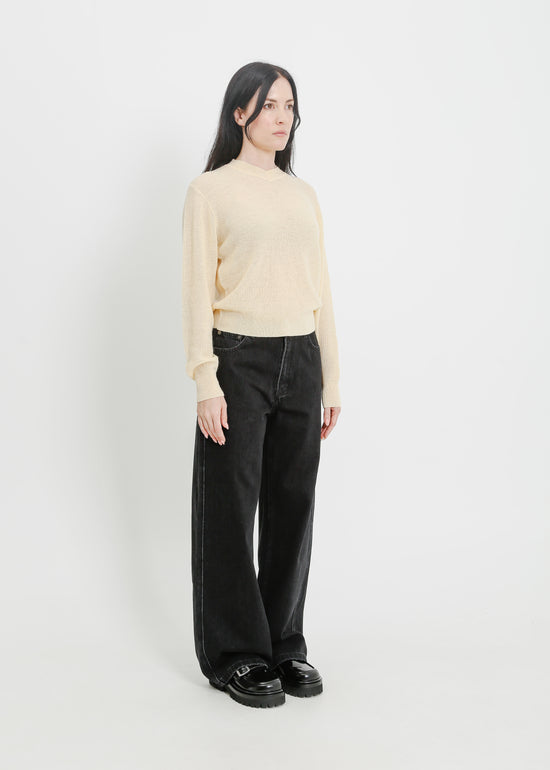 MAINE KNIT TOP / BEIGE