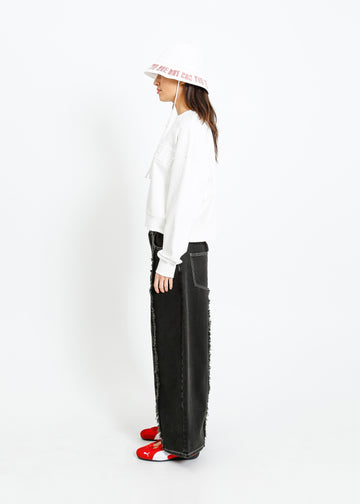 ROSE NOLAN HAT / WHITE-RED