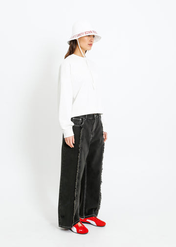 ROSE NOLAN HAT / WHITE-RED