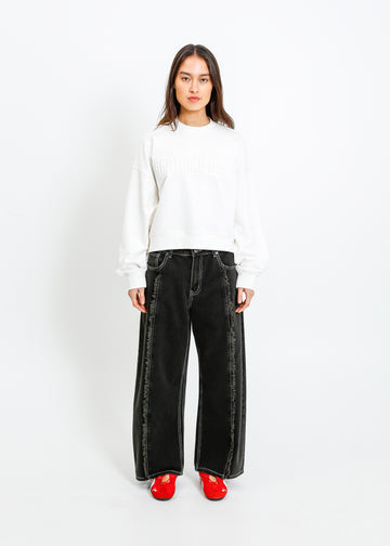 ROSE NOLAN SWEAT / WHITE