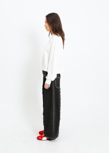 ROSE NOLAN SWEAT / WHITE
