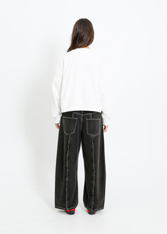 ROSE NOLAN SWEAT / WHITE