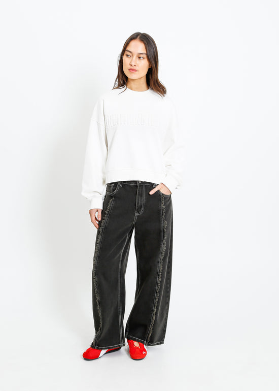 ROSE NOLAN SWEAT / WHITE
