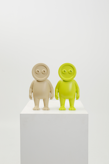 Plate Face Littles / Lime