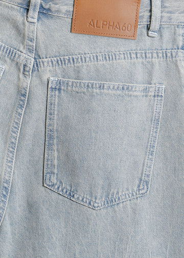 BAKER JEAN / INDIGO BEIGE WASH