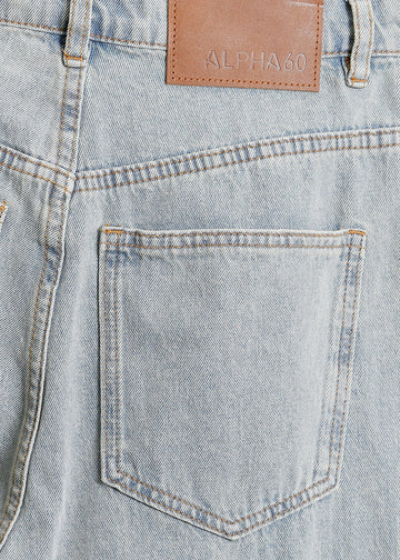 CHESTER JEAN / INDIGO BEIGE WASH