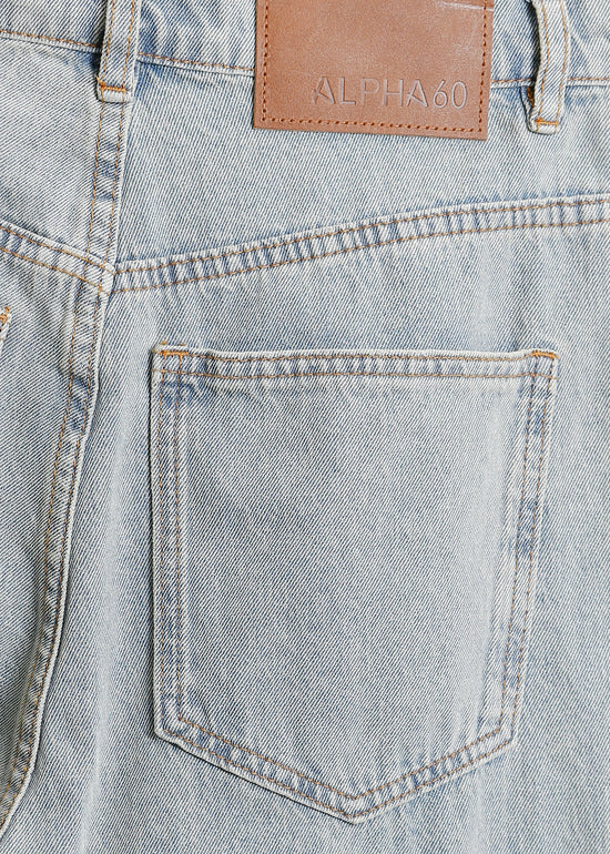 CHESTER JEAN / INDIGO BEIGE WASH