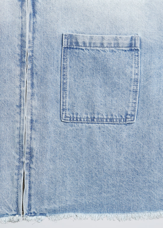 CHICAGO DENIM JACKET / LIGHT INDIGO OMBRAY