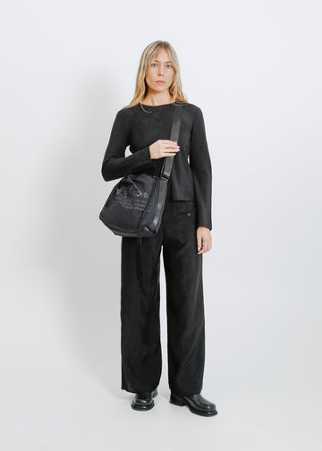 JEN VALENDER TOTE BAG / BLACK