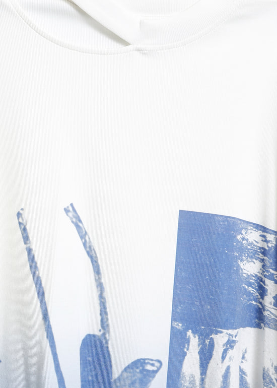 KINGSTON LONG SLEEVE TEE / WATERFALL PRINT