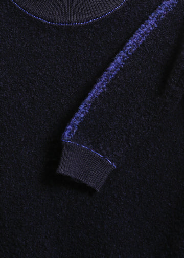 OAKLAND KNIT SWEAT / NAVY