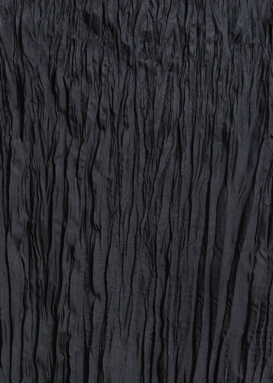 REAH PLEAT DRESS / BLACK