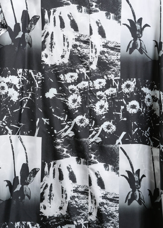 REMY DRESS  / BLACK-WHITE