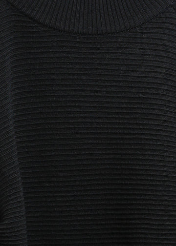 RUEBEN KNIT SWEAT / BLACK