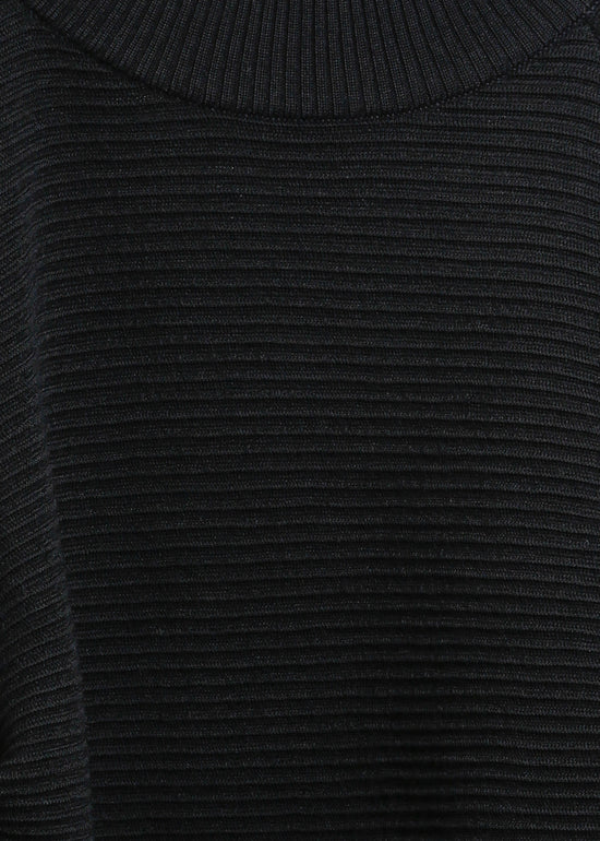 RUEBEN KNIT SWEAT / BLACK